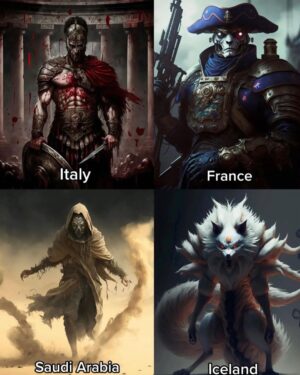 Arjun Rampal Instagram - So cool. AI was asked to turn countries into Villian, I feel India looks more like a hero to me. Maybe just biased. Your views? #mondaymotivation #letsplay #opinion #villian