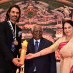 Arjun Rampal Instagram – Humbled and honored to receive the Champions of Change Award Maharashtra to be conferred by the Hon’ble 37th Chief Justice of India Justice K G Balakrisnan & Hon’ble Justice Gyansudha Misra ( Former Judge Supreem Court of India )
 
Grateful for the opportunity to make a positive impact, and I am eager to continue contributing to the betterment of society & Indian film Industry. 

Thank you, Shri Nandan Jha ( Chairman Champions of Change award Committee) 
for acknowledging the efforts of individuals striving for positive change. 🏆🙏 🏆🙏 #ChampionOfChangeMaharashtra 
#ChampionsOfChangeAward 
#NandanJha 
#IFIE
#InteractiveForumonIndianEconomy 
#PositiveImpact”