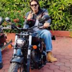Arjun Rampal Instagram – Indians crazy about their Indians. What a pleasure to ride with you all. #indian #indianchief #indiandarkhorse  #IBW #IndiaBikeWeek #Goa
