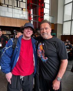 Arnold Schwarzenegger Instagram - I’m so happy to open the 36th annual @arnoldsports this weekend. And I’m happy that @sam_sulek is here to do it with me 💪