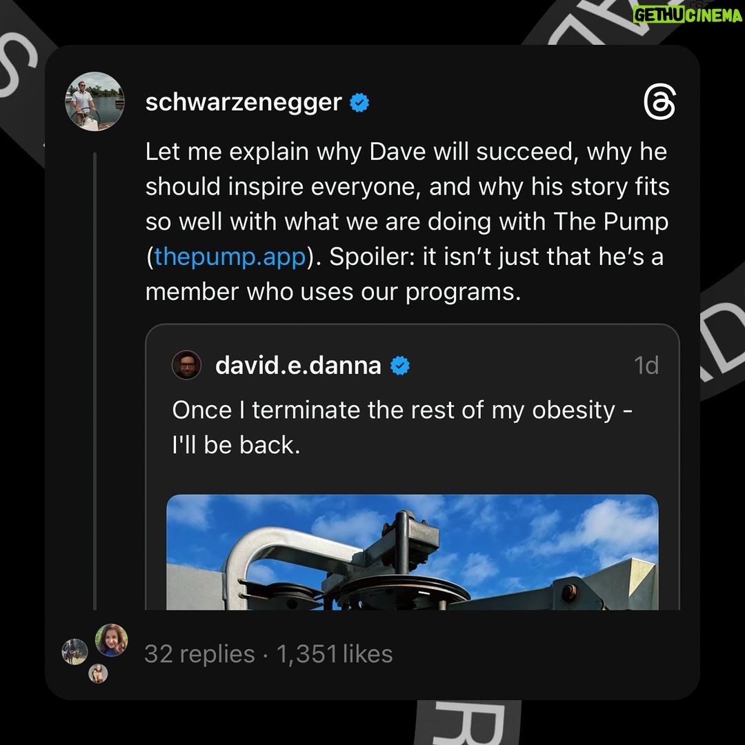 Arnold Schwarzenegger Instagram - There is no such thing as overnight success. The joy is in the doing. @david.e.danna has it figured out.
