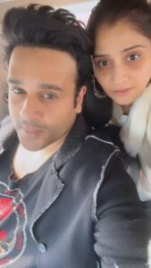 Arti Singh Instagram - Part 2 .. and she was so happy to see him ❤️❤️ @krushna30