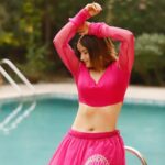 Arti Singh Instagram - Senorita 💕🌸 Wearing @subarana.devendran @officialsdcouture