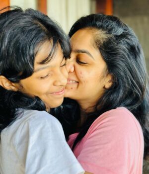 Arya Instagram - Everything about this pic is so real !! The pimple marks on my face .. that bald patch on my head ….all those grey hair popping out.. That tired and worn out face of mine … But you know what’s the most beautiful.. purest and real among all this .. it’s the emotions this moment captured.. the feeling … the love … Nothing beats the unconditional love and emotions I have for this mini me of mine growing up right in front of my eyes … Thanking the Good Lord a million times for this day … Happiest birthday to my 12 yr old miracle .. my love for life .. my lifeline forever 🥹🫶🏻❤️

#khushiturns12❤️

#daughter #babylove #motherdaughter #motherhood #love #birthdaygirl #myworld #myhappyplace
