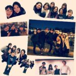 Asami Miura Instagram - ... #森上重青木水卜徳島杉野後藤岩本尾崎笹崎平松佐藤岩田篠原 #最近の青春とりもどし活動 小顔効果をみんなで研究した結論、 全隠し。効果抜群‼︎