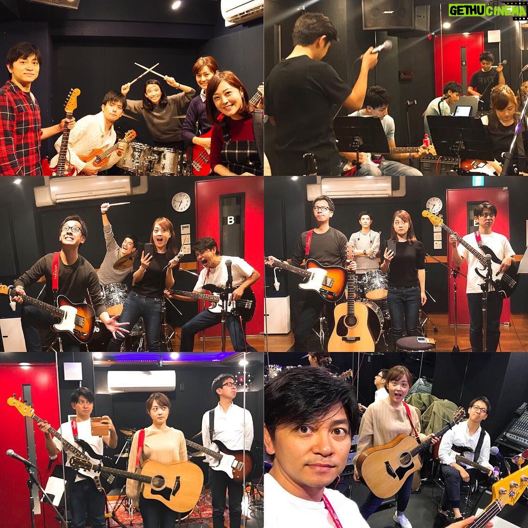 Asami Miura Instagram - ... #ミートルズ #meatles #森青木水卜徳島山本杉野平松篠原 #バンド 青春とりもどし活動中 まだわたしほとんど弾けません‥