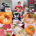 Asami Miura Instagram - ... #熊本出張 #クイズに正解しゴールドどんぶり抱えてさっそくラーメン #くまモン先輩 #前日のラーメン馬刺しいかからしれんこん #熊本の皆様ありがとうございました #熊本