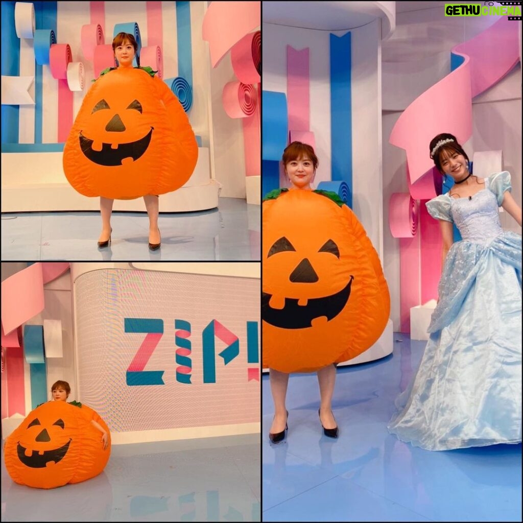Asami Miura Instagram - ... #halloween #ZIP あすかちゃんシンデレラ(小林さんの魔法) かぼちゃ(私物) ハッピーハロウィーン。 #ポチりました #あすかちゃんや後輩たちが撮ってくれた写真ですありがとう