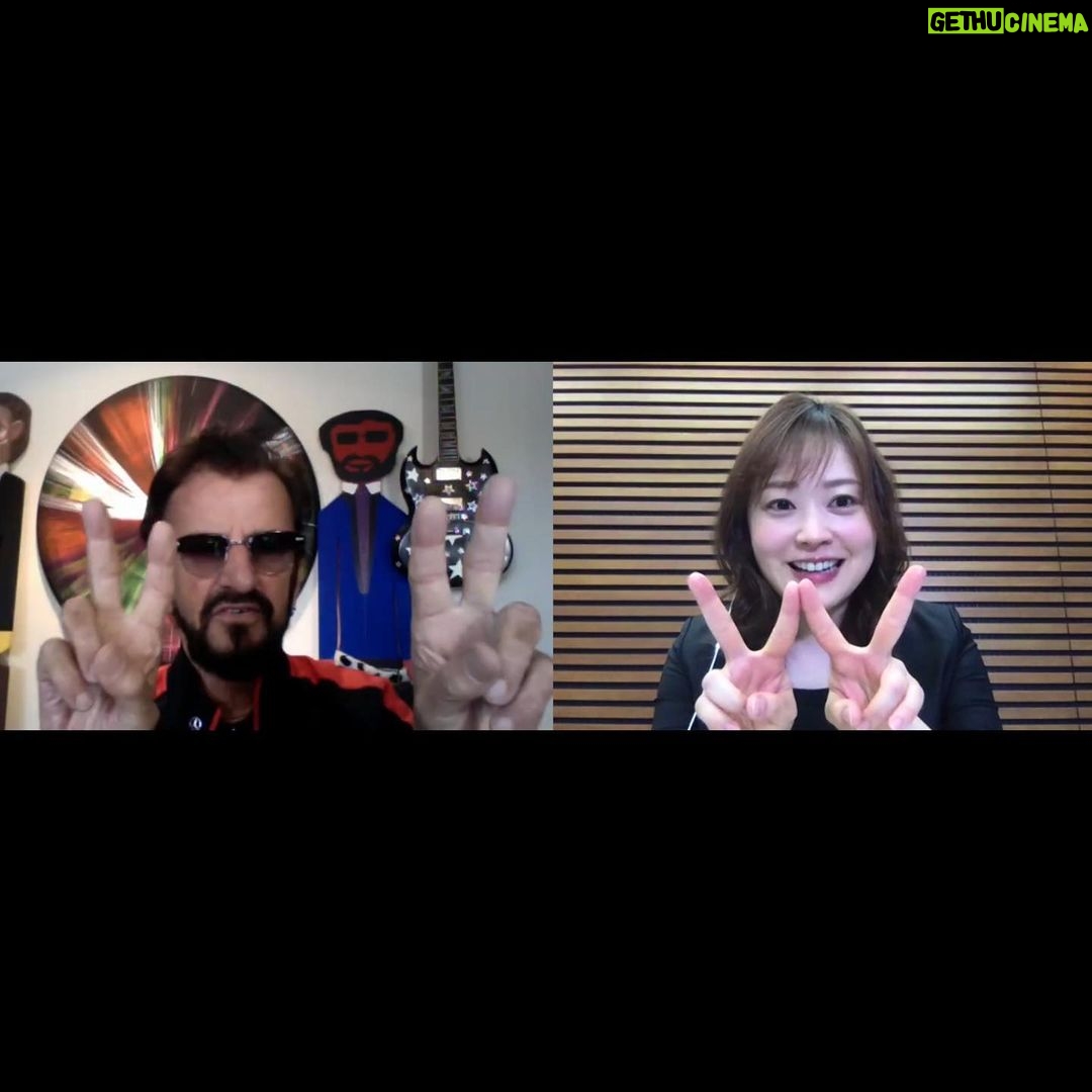 Asami Miura Instagram - ... #RingoStarr #TheBeatles #スッキリ 明日23日(火)、放送予定です‥‼︎ #これは夢でしょうか #それとも現実でしょうか