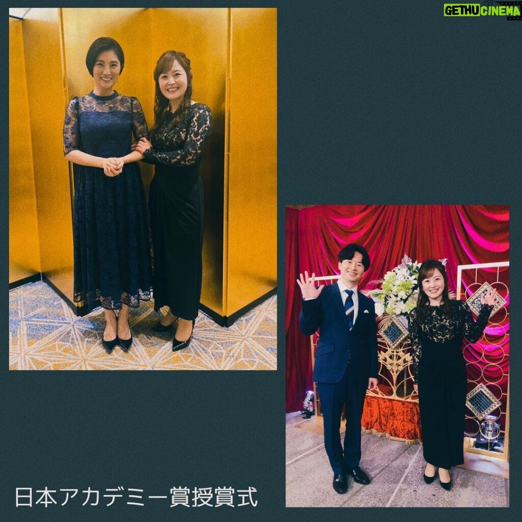 Asami Miura Instagram - ... 先日行われた、 日本アカデミー賞授賞式のときの写真です。 素敵な時間でした‥。