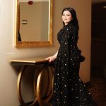Aseel Hameem Instagram - من حفل بغداد الحبيبه #عيدنا_بغدادي #اصيل_هميم Dress @qirat_kw Makeup @maitham.00 Hair @laith.aredo photograph @ali.mohamed8 Styled by @ziadalsaleh