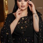 Aseel Hameem Instagram - من حفل بغداد الحبيبه #عيدنا_بغدادي #اصيل_هميم Dress @qirat_kw Makeup @maitham.00 Hair @laith.aredo photograph @ali.mohamed8 Styled by @ziadalsaleh