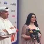 Aseel Hameem Instagram - #موسم_الرياض 🇸🇦💚 تحيه للنجم حسين الجسمي والفنان عايض كان تريو جميل