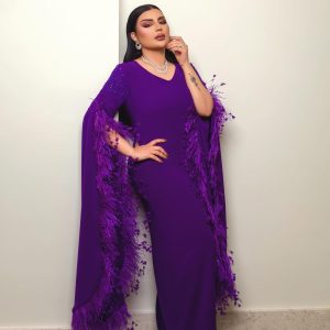 Aseel Hameem Instagram - 💜🇶🇦افراح احد العوائل الكريمه ف الدوحه 
مبروك لعروستي الغاليه وزوجها الكريم 
الله يسعدكم وافرح جدا عندما اكون جزء من فرحتكم واشاركم اسعد يوم في حياتكم 
دامت افراحكم 💜🫶🏻

تفاصيل اطلالتي ..

Styled by @ziadalsaleh 
Dress @amalalqahtanioffical 
Makeup @halima_makeup_qtr 
Hair @ts_hair_beauty_salon_qatar 
Photo @hassankfarhat 

Thank you my love🫶🏻😘