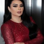 Aseel Hameem Instagram - Merry Christmas🎅🎄🌲🧑‍🎄 Styled by @ziadalsaleh Dress : Elisabetta Franchi | via @saudijawahir Make up @fouz_alzabidi Hair @aminahair Jewelry @mouawad Photo @reemaphoto_
