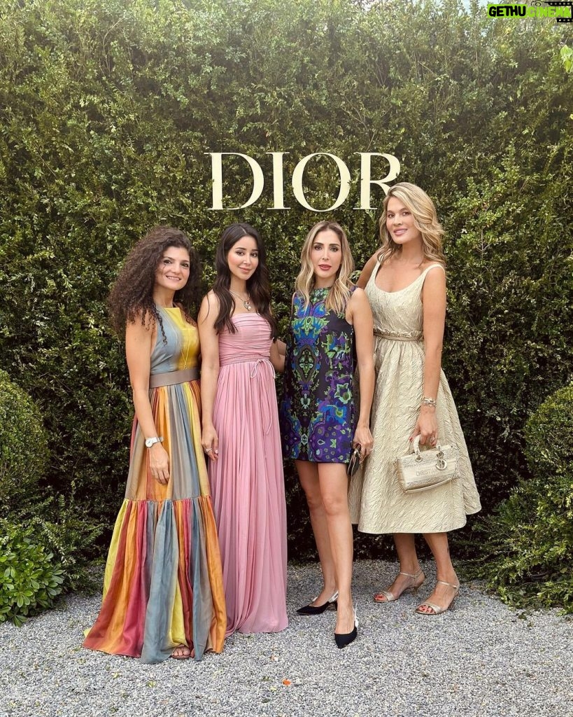 Aseel Omran Instagram - A Dior Dream #diorjoaillerie @dior Villa Erba Lago Di Como