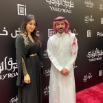 Aseel Omran Instagram - في إثراء مع مخرجنا المبدع أستاذ خالد فهد من العرض الخاص لفلم #طريق_الوادي 🏜️ Ithra