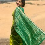 Aseema Panda Instagram - Always a handloom lover. 💖 Wearing this beautiful Handcrafted Putli Design saree from @handloom_shree .