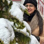 Aseema Panda Instagram – Winter wonderland ☃️❄️🌨️❄️⛄️