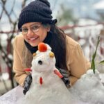 Aseema Panda Instagram – Winter wonderland ☃️❄️🌨️❄️⛄️