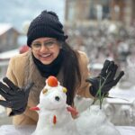 Aseema Panda Instagram - Winter wonderland ☃️❄️🌨️❄️⛄️