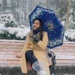 Aseema Panda Instagram – Snow snow snow and snow ⛄️❄️🥶
