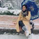 Aseema Panda Instagram – Snow snow snow and snow ⛄️❄️🥶