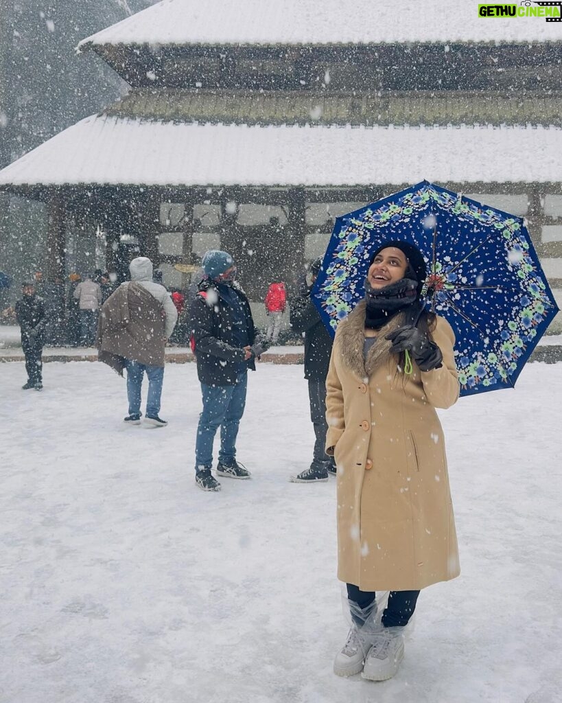 Aseema Panda Instagram - Snow snow snow and snow ⛄❄🥶