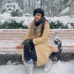 Aseema Panda Instagram – Snow snow snow and snow ⛄️❄️🥶