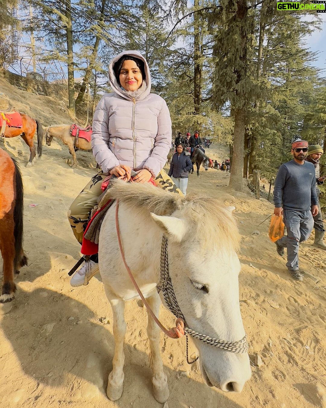 Aseema Panda Instagram - Making memories 💖 Kufri Hill Station
