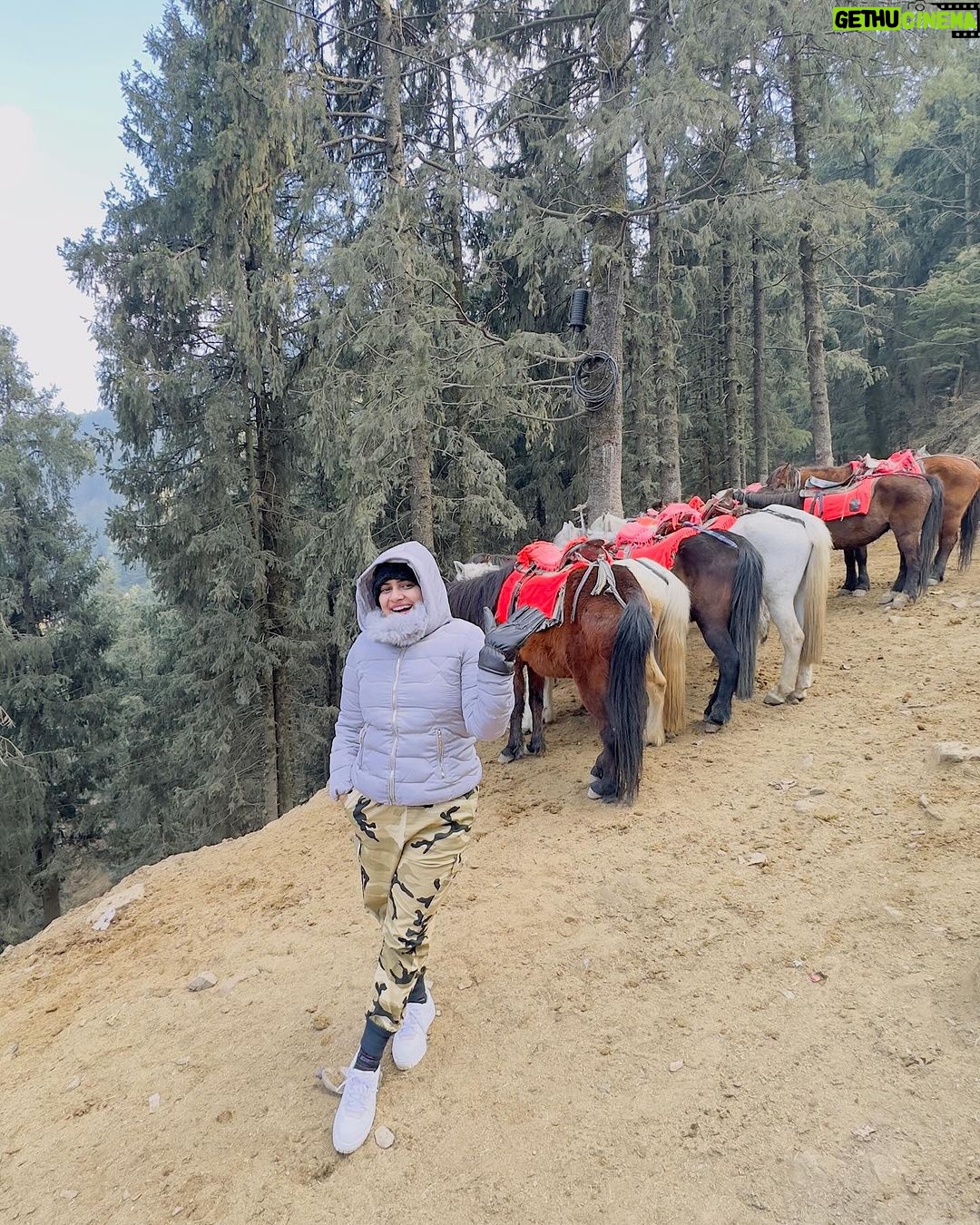 Aseema Panda Instagram - Making memories 💖 Kufri Hill Station