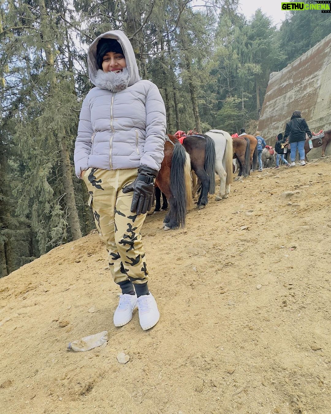 Aseema Panda Instagram - Making memories 💖 Kufri Hill Station