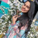 Aseema Panda Instagram – Wearing this beautiful floral printed Nyra Cut Chiffon dress from @_twinkle_boutique_ 🌸🫶🌸
