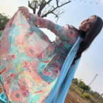 Aseema Panda Instagram – Wearing this beautiful floral printed Nyra Cut Chiffon dress from @_twinkle_boutique_ 🌸🫶🌸