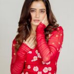 Ashika Ranganath Instagram - Inka Inka… 🎶🤍 Look 1 for Na Saami ranga promotions 🌸 Outfit @drc_hyderabad Styling @manogna_gollapudi Shot by @they_call_me_keshu Make up @makeuphairbyrahul Hair @paramesh_hairstylist