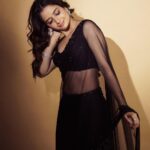 Ashika Ranganath Instagram - Na Saami Ranga pre- release ♥️🔥 Styling @manogna_gollapudi Outfit @kaastaanbydivaajain Jewellry @pandoras_art_jewellery Make up @beautyby_chaitanyareddy Hair @paramesh_hairstylist Asst @sunandini_vijjagiri @pravalikamuningani Shot by @puchi.photography Managed & handled @aleen_aladnak @theblinders.in