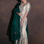 Ashika Ranganath Instagram - Naa Sami ranga promotions ♥️ Outfit @raw_mango Jewellery @amrapalijewels Stylist @poorvjainn Asst @neharathi_ Make up @beautyby_chaitanyareddy Hair @paramesh_hairstylist Shot by @manish_linga_photography @tedduuuuuuuuuuu @bykamal_ #nasaamirangaonjan14th