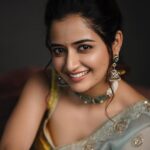 Ashika Ranganath Instagram - Happy Women's Day and Happy Mahashivaratri 🙏🏻♥️ Saree @jigarmaliofficial Styling @manogna_gollapudi Jewellery @pmj_jewels Make up @beautyby_chaitanyareddy Shot by @screamstudiosbyharsha
