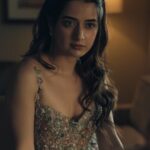 Ashika Ranganath Instagram - For the @gamaaward in Dubai!! Styling @__.gunjan.__ Outfit @vinetibolaki Make up @beautyby_chaitanyareddy Hair @farzananaz_khaskheli Shot by @adnan.a.abbas Heels @zara Dubai, United Arab Emirates