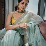 Ashika Ranganath Instagram - Happy Women's Day and Happy Mahashivaratri 🙏🏻♥️ Saree @jigarmaliofficial Styling @manogna_gollapudi Jewellery @pmj_jewels Make up @beautyby_chaitanyareddy Shot by @screamstudiosbyharsha