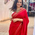 Ashika Ranganath Instagram – Dressed in red, spreading love from head to toe ❤️ Happy Valentine’s Day to all those who spread love and joy…. Let’s not forget to give lots of love and cherish the small things in life
Life isn’t truly fulfilling without love, after all.
 
♥️♥️♥️