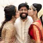 Ashika Ranganath Instagram - 22.01.24 ♥️🧿 @huesbyartopia @v.vistara @vistaraevents @makeupbyabhilasha @paramesh_hairstylist @abarantimelessjewellery @navrathan1954 @angalakruthi V Vistara