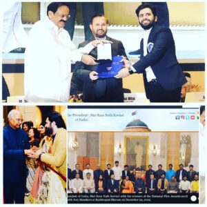 Ashok H Choudhury Instagram - Winning the first national film award for Rajasthan in history of Rajasthan is overwhelming and euphoric experience, filled with immense pride and a sense of accomplishment for contributing to the state's rich cultural heritage through filmmaking. Thank you everyone for your support blessing & love .#Rajasthan #TheNatioalAward #Nationalfilmaward #Theday #Themoment #Rajasthanifilm #bollywood #Grattitude #proudfeelings #shivazzafilms #Ashokhchoudhary @shivazzafilm