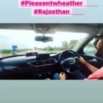 Ashok H Choudhury Instagram - शिव महादेवा रे शम्भु 😇#Song #Pleasentwheather #Rajasthan #roadtrip