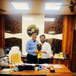Ashok H Choudhury Instagram - @hmdhaka1 It was nice meeting with my dear friend, a dynamic #IAS Officer, spiritual seeker, fearless officer same time a good human being. Always happy, positive, and with an energetic personality. Wish you happy journey ahead .
