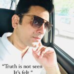 Ashok H Choudhury Instagram – Truth is not seen ,Its felt “