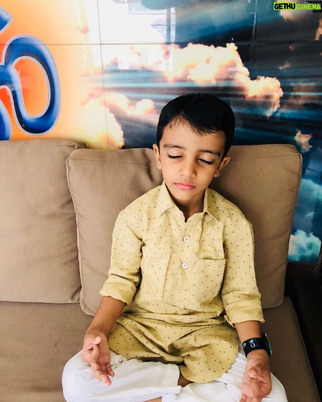 Ashok H Choudhury Instagram - Meditation is total rest; wanting nothing, being nothing, doing nothing and yet having total alertness effortlessly.-Sri@Sri Silence and meditation -True bliss and joy