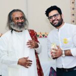 Ashok H Choudhury Instagram - With #Gurudev #srisri #srisriravishankar #artofliving #drugfreeindia