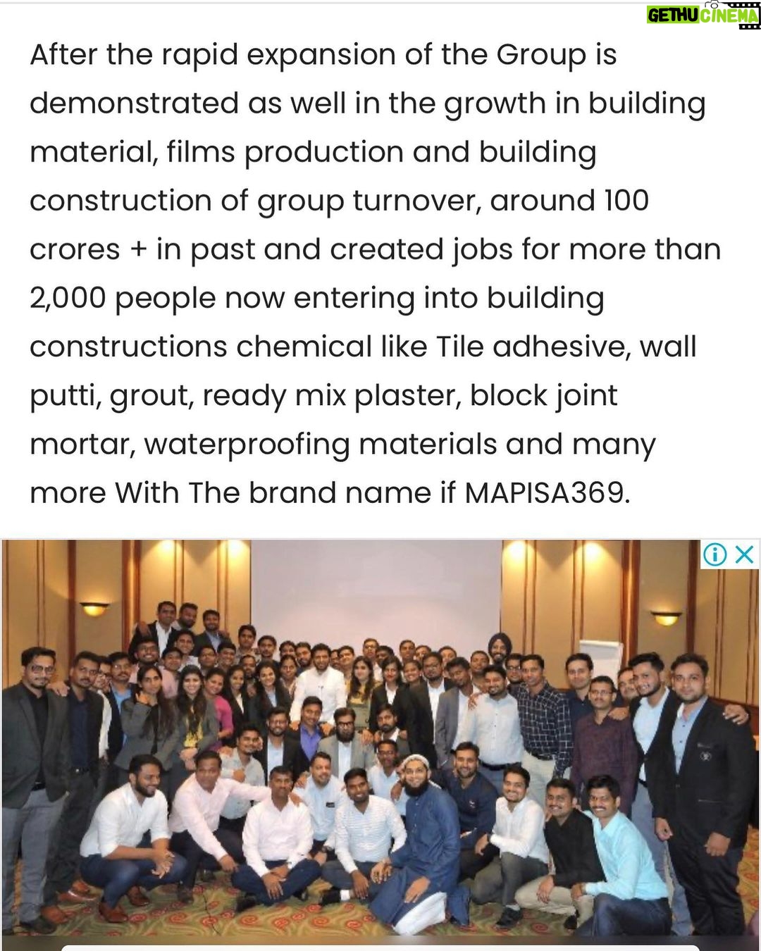 Ashok H Choudhury Instagram - https://www.sangritoday.com/mapisa369-by-shivazza-sundaram-group-announces-sharman-joshi-as-its-national-brand-ambassador #MAPISA369 By Shivazza Sundaram group announces #sharmanjoshi as its , National Brand Ambassador. #Ambassador. #Mapisa369 #ShivazzaSundaram #NewBrand #Makeinindia #greenindia##verasatileactor😎 #SharmanJoshi #staytuned @sharmanjoshi @shivazzasundaram @prashantdhoot5121 @rimpymulchandani @shivazzafilm