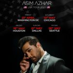 Asim Azhar Instagram - USA 🇺🇸💥🎤🔥 FINALLY. i can’t wait to see you all! 💗 which cities should we add?
